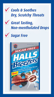 Halls Breezers